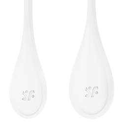 Satisfyer Boules Yoni Power 1 Blanches